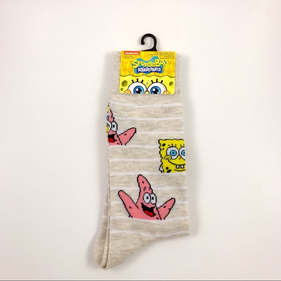 Nickelodeon Other - Nickelodeon Spongebob Squarepants Socks Size 6-12